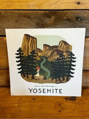 Rifle Paper Co. Yosemite World Traveler Art Print 11x10.25